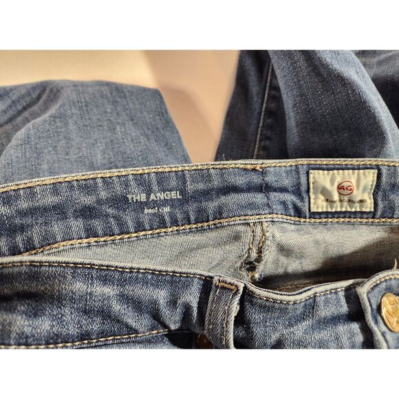 AG Adriano Goldschmied The Angel Bootcut Jeans 29R Medium Wash Premium Denim - Picture 7 of 11